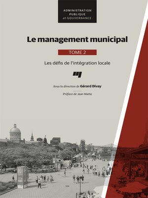 cover image of Le management municipal, Tome 2